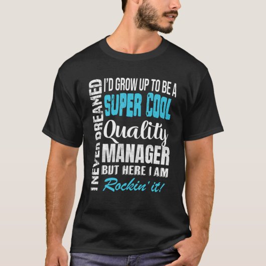 T-shirt Responsable Qualité    Appréciation (Devant)