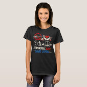 T-shirt Responsible Laws Save Lives (Devant entier)