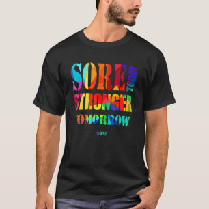 T-shirt Ressentir Aujourd'Hui Plus Fort Demain Entraînemen