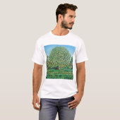 T-shirt Ressort d'arbre d'arc (Devant entier)