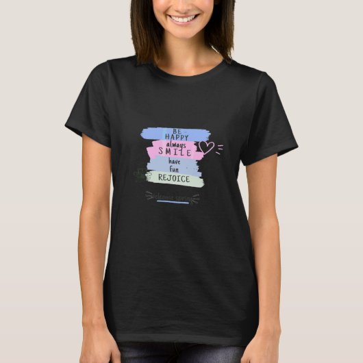 T-shirt Ressort joyeux (Devant)