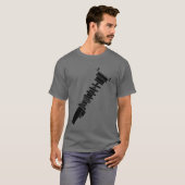 T-shirt Ressorts Coilover Caruning Mode de vie cadeau (Devant entier)