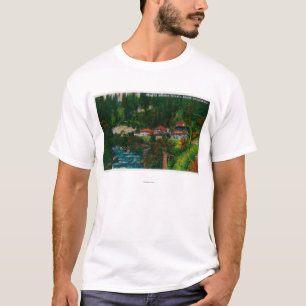 T-shirt Ressorts de Shasta sur Shasta RouteShasta, CA