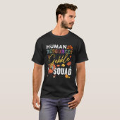 T-shirt Ressources humaines Gobble Squad Thanksgiving Auto (Devant entier)
