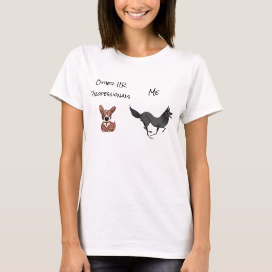 T-shirt Ressources humaines Wolf Dog Autres professionnels (Devant)