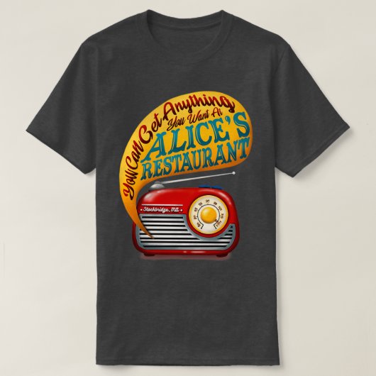 T-shirt Restaurant Alices (Design devant)