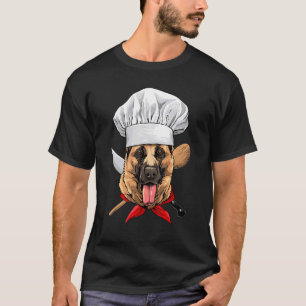 T-shirt Restaurant Allemand Berger Chef Cuisine Cuisine Co