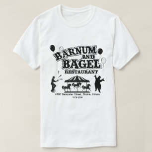 T-shirt Restaurant Barnum and Bagel, Skokie, Illinois
