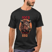 T-shirt Restaurant BBQ (Devant)