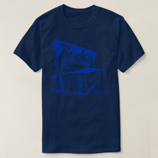 T-shirt Restaurant Bucks (Design devant)