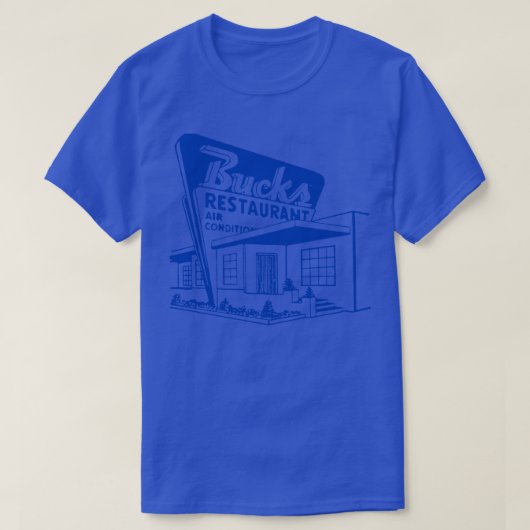 T-shirt Restaurant Bucks (Design devant)