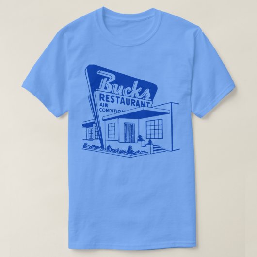 T-shirt Restaurant Bucks (Design devant)