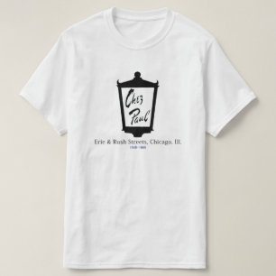 T-shirt Restaurant Chez Paul French, Chicago