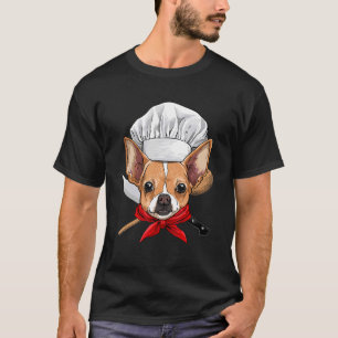 T-shirt Restaurant Chihuahua Chef Cuisine Cuisine Cuisine