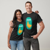T-shirt Restaurant de collations de poulet Frites Frits (Unisexe)