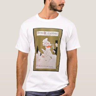 T-shirt "Restaurant de Tivoli, brin", Londres (litho de