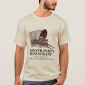 T-shirt Restaurant Donner Party (Devant)