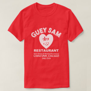 T-shirt Restaurant Guey Sam, Chinatown, Chicago, IL