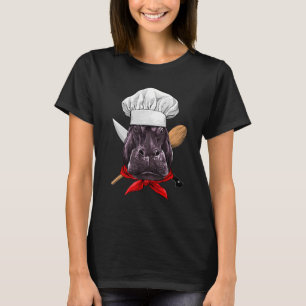 T-shirt Restaurant Hippopotamus Chef Cuisine culinaire Cui