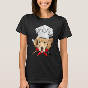 T-shirt Restaurant Labrador Retriever Chef Cuisinier Chien