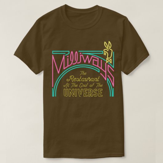 T-shirt Restaurant Milliways (Design devant)