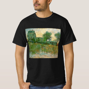 T-shirt Restaurant Sirene, Asnières par Vincent van Gogh