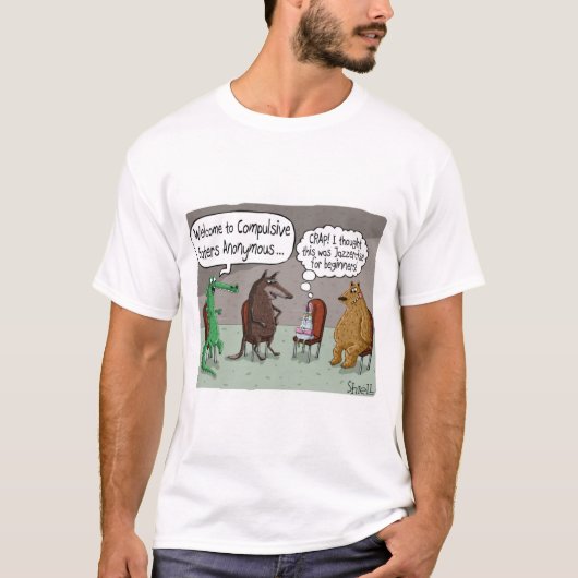 T-SHIRT RESTAURANTS COMPLÈTES ANONLYMES AVEC DE PETITS ANI (Devant)