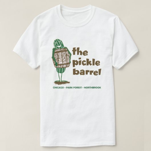 T-shirt restaurants Pickle Barrel (Design devant)