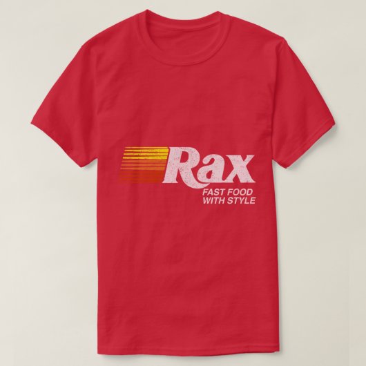 T-shirt Restaurants Rax 1 (Design devant)