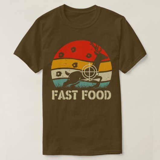 T-shirt Restauration rapide (Design devant)