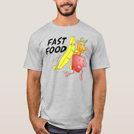 T-shirt Restauration rapide (Devant)