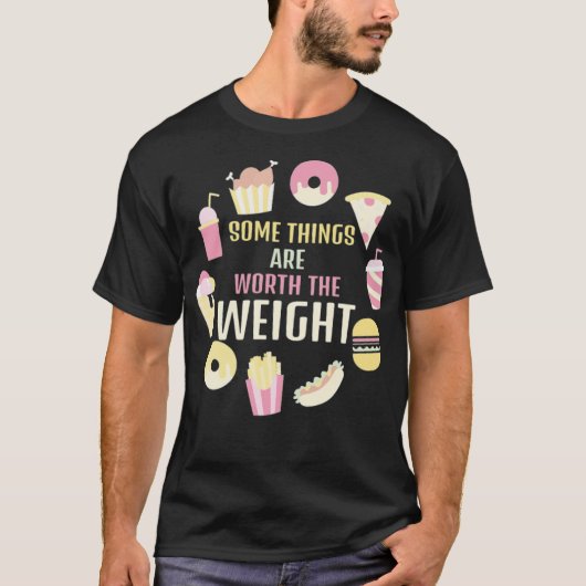 T-shirt Restauration rapide Chiens chauds Donuts Capteur d (Devant)
