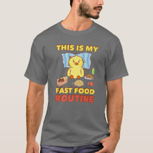 T-shirt Restauration Rapide - Cute Kawaii Anime - Funny Ch