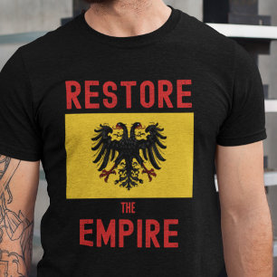 T-shirt Restaurer L'Empire Tee Catholique Monarchiste