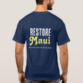 T-shirt Restaurer Maui (Dos)