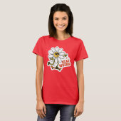 T-shirt Reste Drôle Skateboarding Daisy (Devant entier)