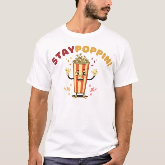 T-shirt Reste Poppin (Devant)