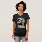 T-SHIRT RESTE POSITIVE SKELETON (Devant entier)