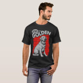 T-shirt Reste Retriever d'Or Chien (Devant entier)