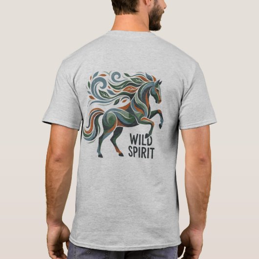 T-shirt reste sauvage (Dos)