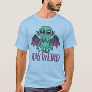 T-shirt Reste un monstre Cthulhu mignon