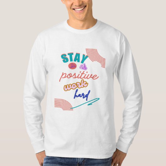 T-shirt Rester actif (Devant)