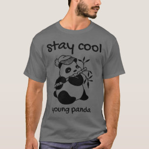 T-shirt rester cool jeune panda