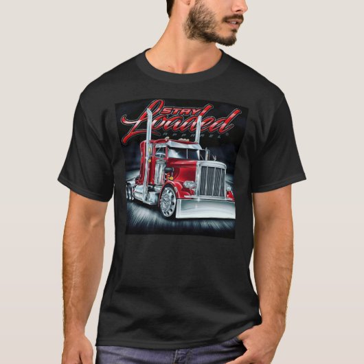 T-shirt Rester en charge Camion (Devant)