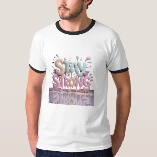 T-shirt rester fort (Devant)