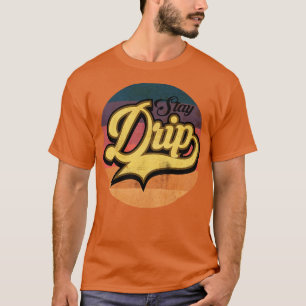 T-shirt Rester l'inclinaison de la goutte