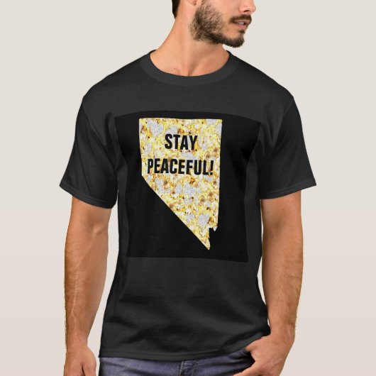 T-SHIRT RESTER PAISIBLE NEVADA (Devant)