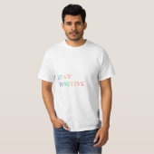 T-SHIRT RESTER POSITIF (Devant entier)