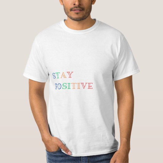 T-SHIRT RESTER POSITIF (Devant)