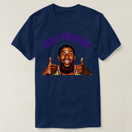 T-shirt Rester positif (Design devant)